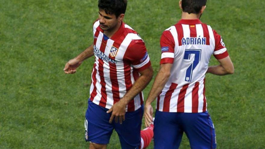 Diego Costa abandona la final a los nueve minutos