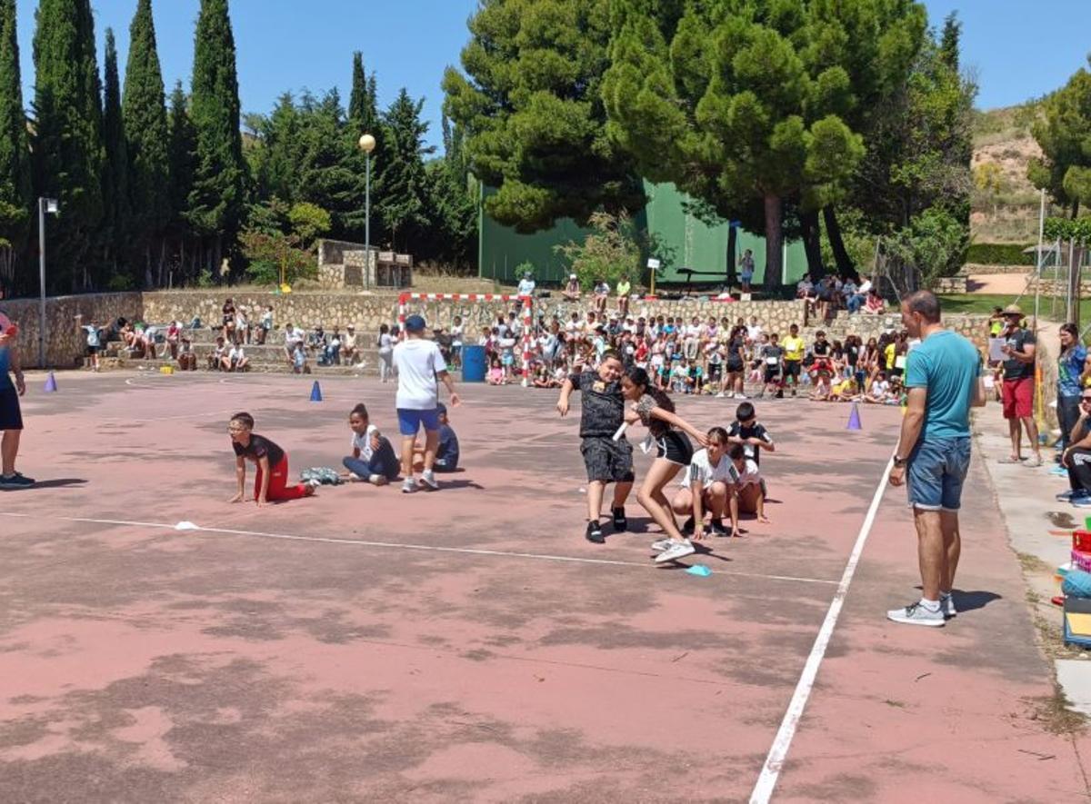 Las competiciones  hicieron divertida la jornada. | SERVICIO ESPECIAL