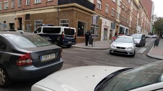 Detenido en el centro Zamora por intentar un robo en un taller de vehículos