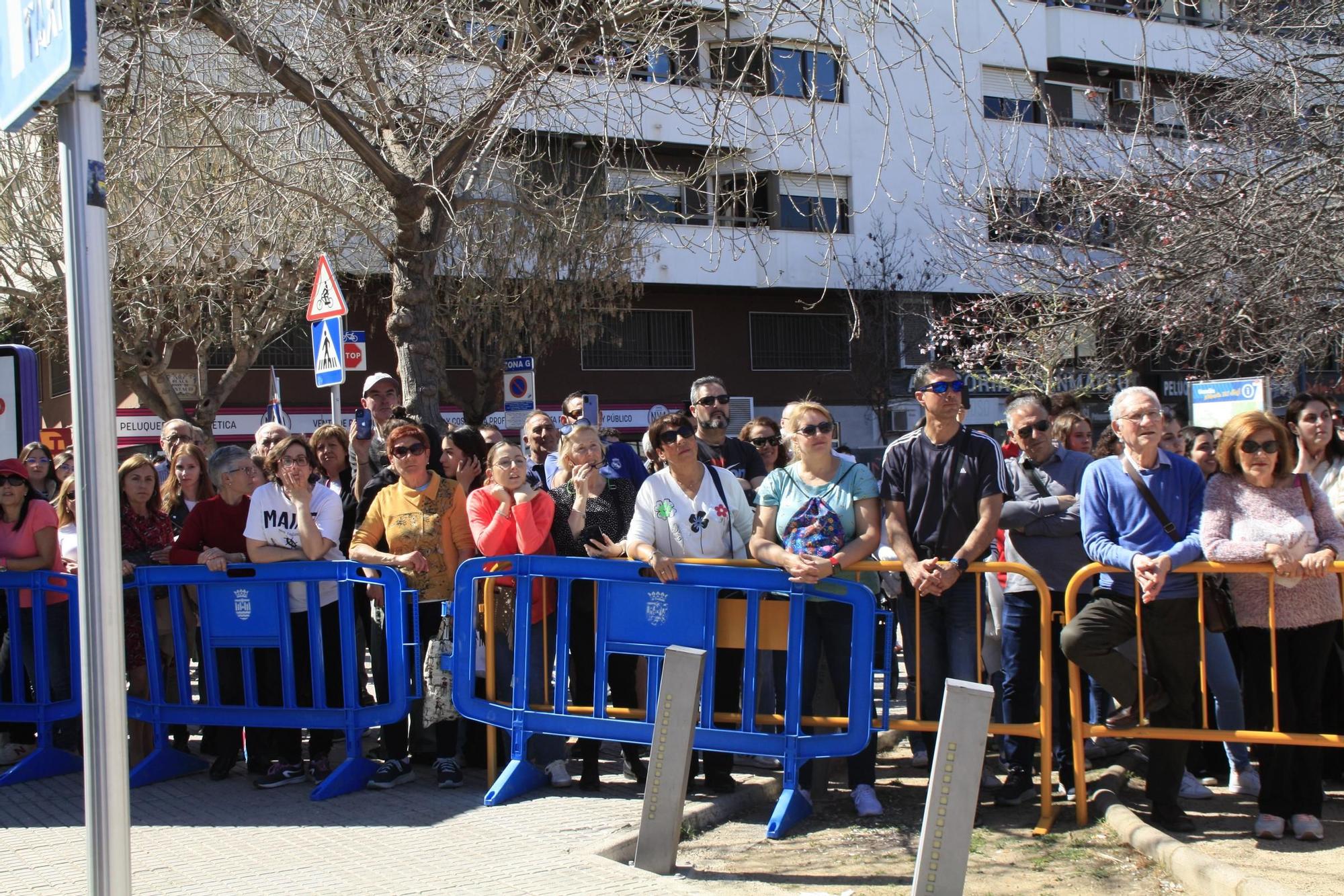 Las imágenes de la "mascletà" del 15 de marzo en Gandia