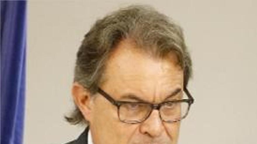 Artur Mas va expressar el seu suport als parlamentaris de CDC.