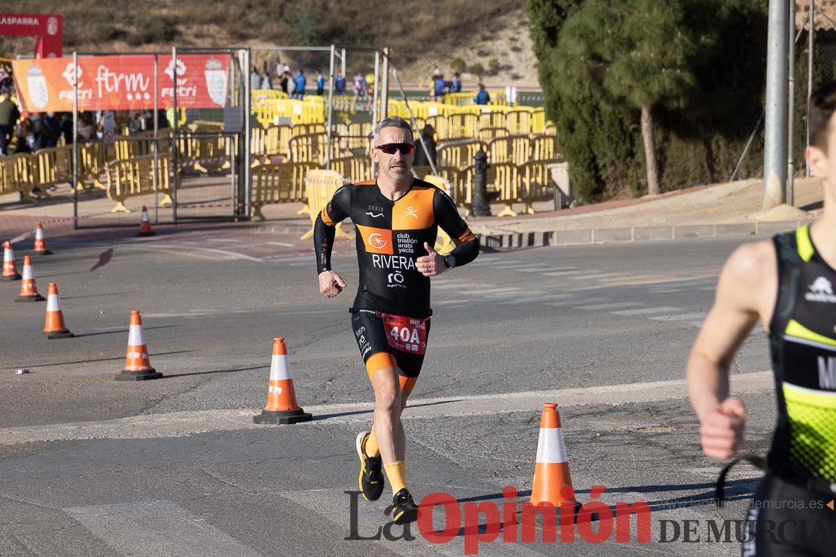 Campeonato Regional de Duatlón por relevos Súper Sprint en Calasparra (carrera a pie)