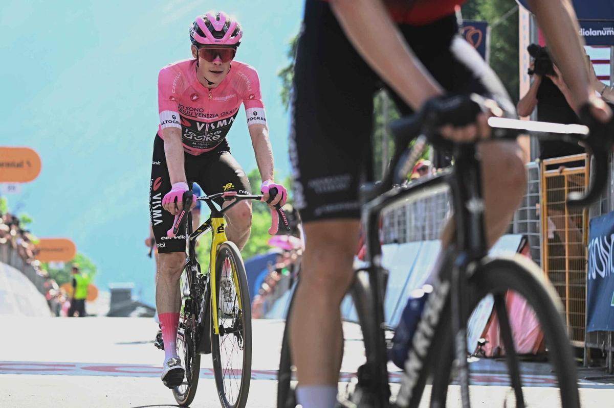 Las mejores imágenes de la 19ª etapa del Giro de Italia.
