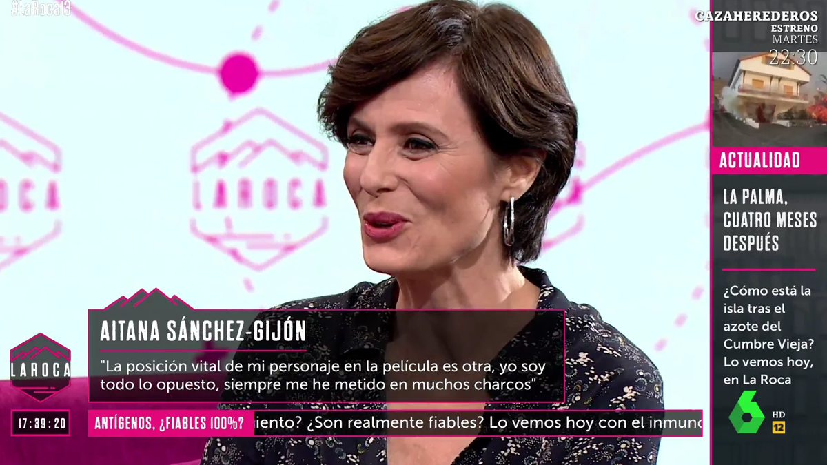 Aitana Sánchez-Gijón afirma que l’han «sondejat» per fer el salt a política: «No m’interessa»