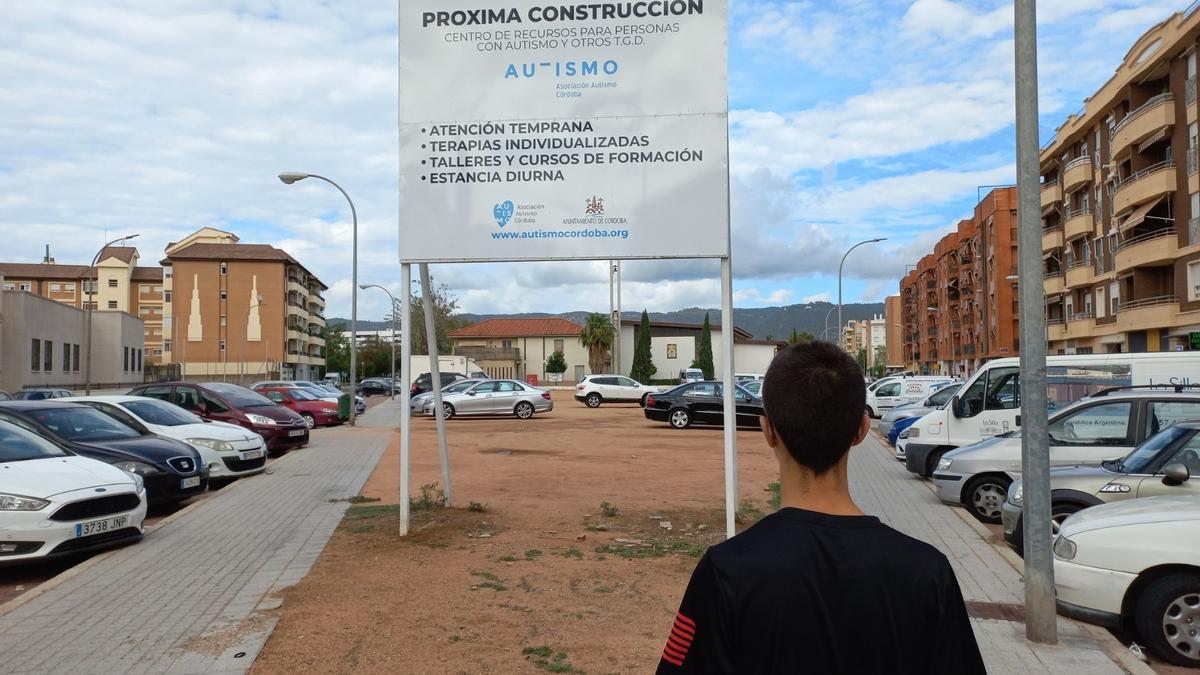 Terrenos donde Autismo Córdoba pretende construir su nueva sede.