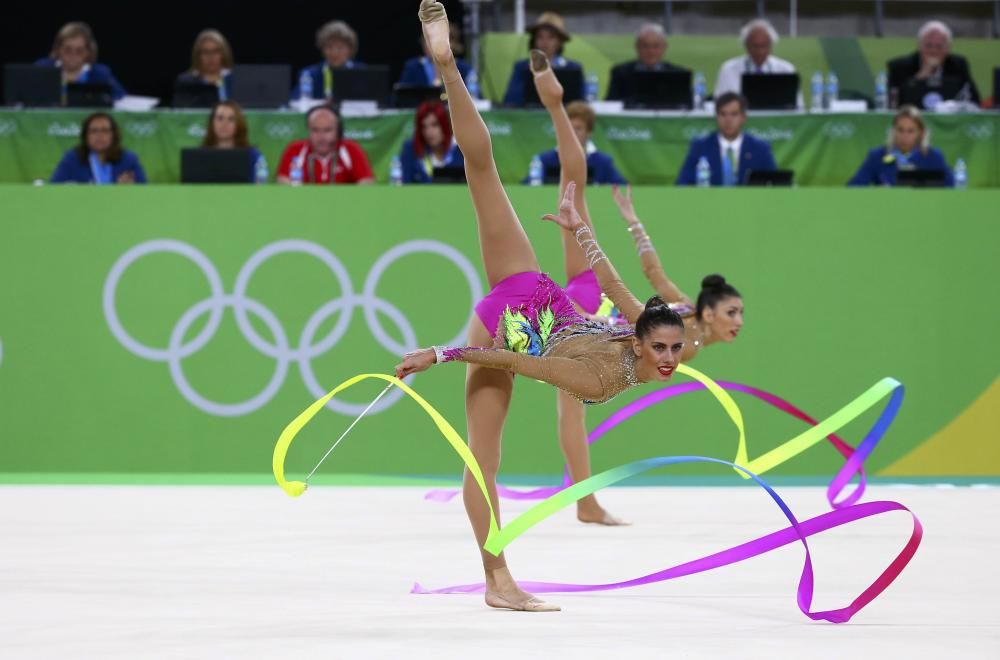 Olimpiadas Río 2016: España gana la plata en la final de gimnasia rítmica