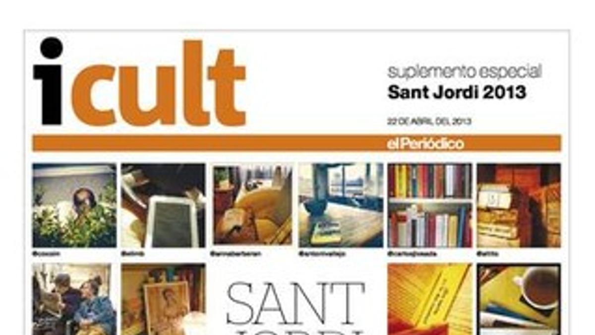 Portada del especial de libros para Sant Jordi