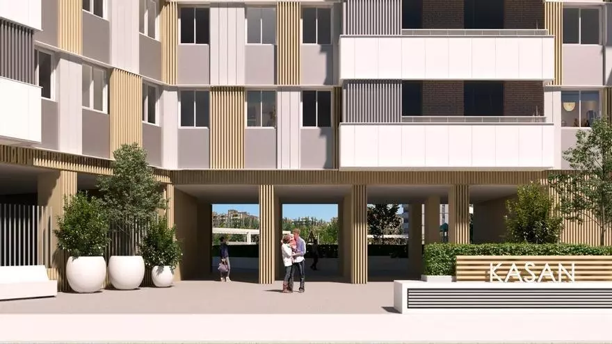 El edificio más antiguo del Actur prepara su rehabilitación integral