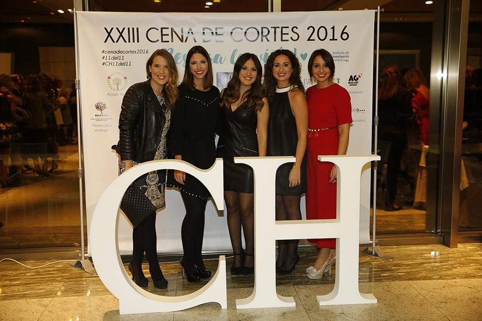Cena anual Cortes de Honor 2016