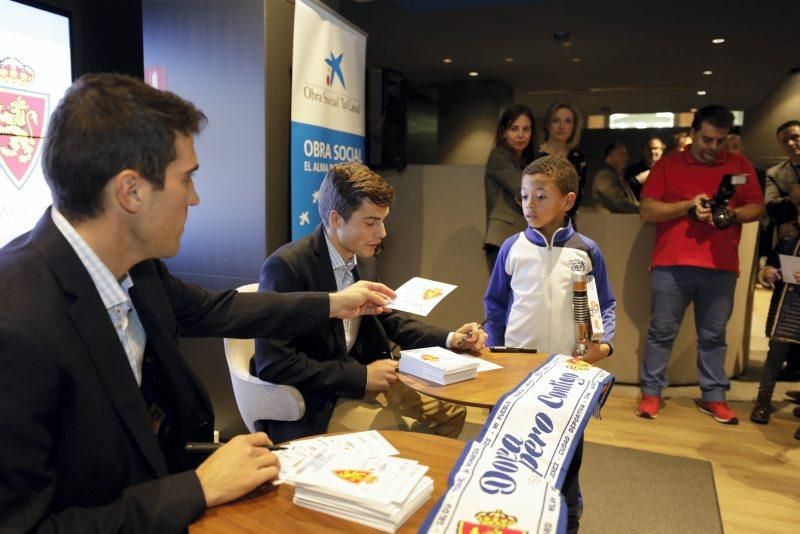 El Real Zaragoza participa en la campaña "Ningún niño sin juguete"