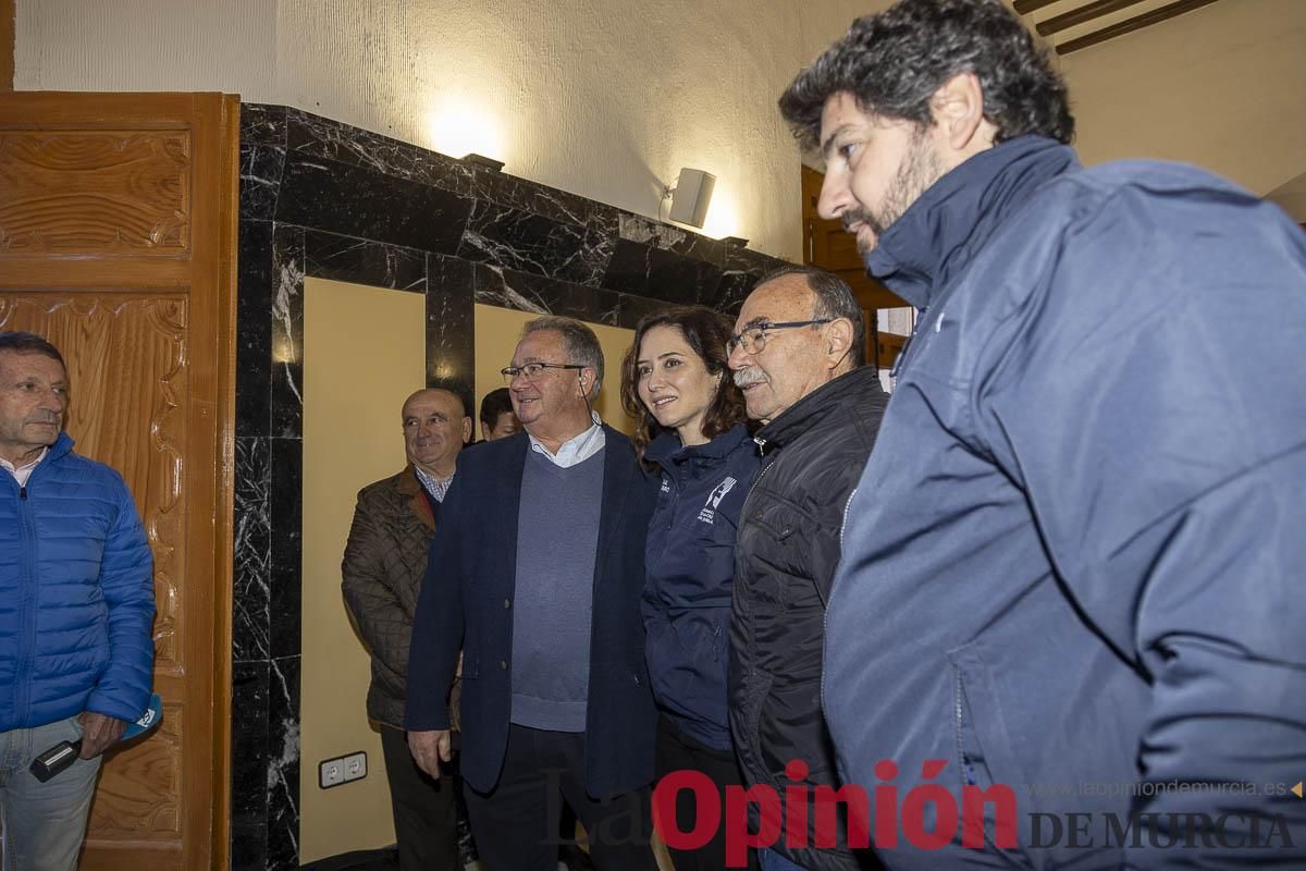 Así ha sido la visita de Isabel Díaz Ayuso a Caravaca de la Cruz