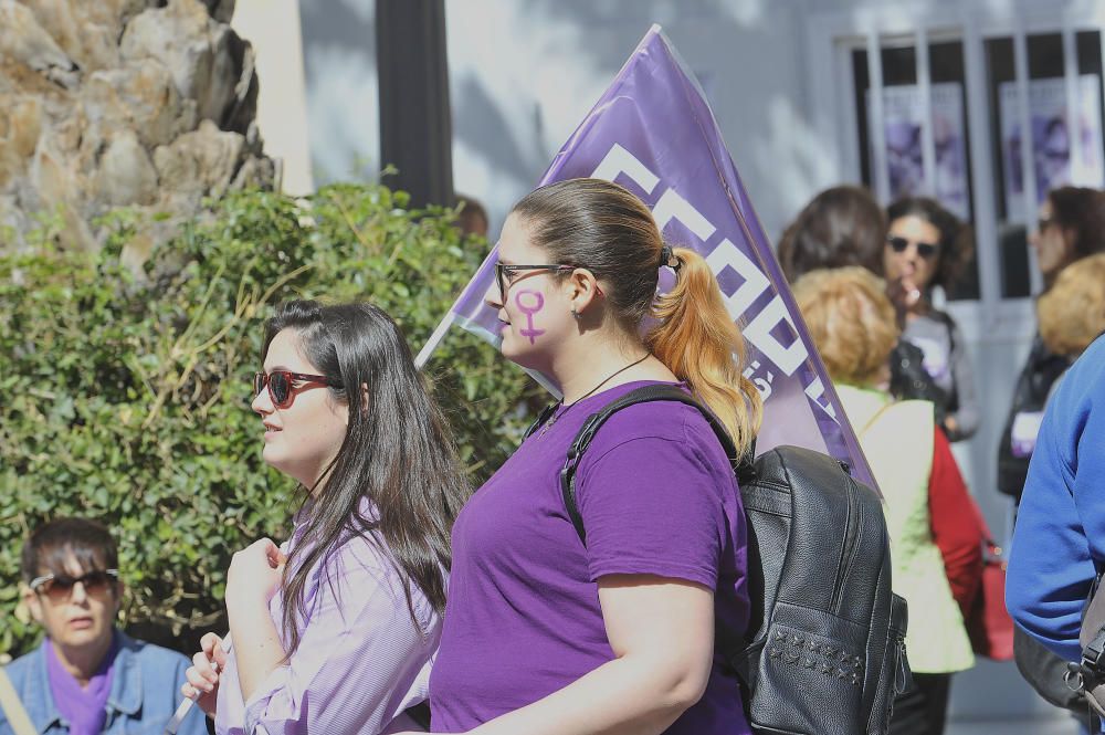 Las imágenes del 8M en Elche