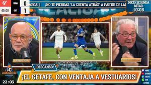 Alfredo Duro narra el gol de su Getafe contra el Real Madrid