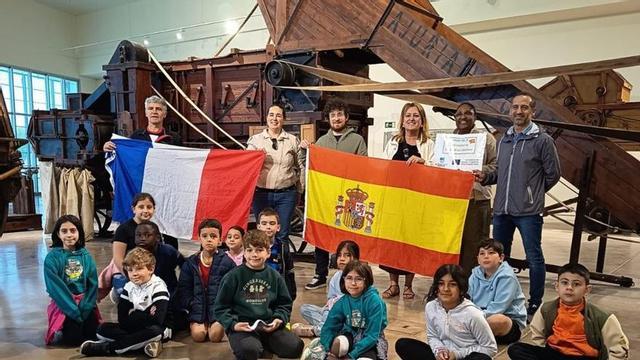 Los escolares ejeanos y franceses compartieron una enriquecedora jornada.
