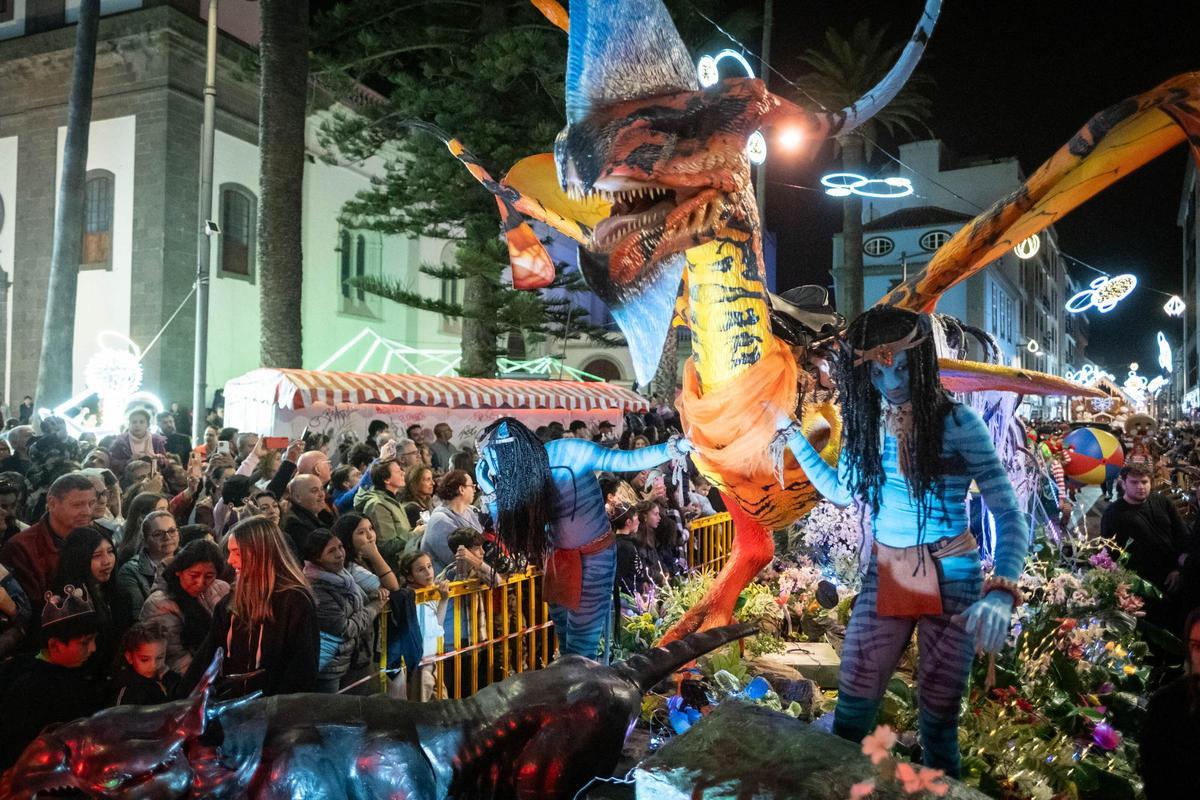 Los Reyes Magos deslumbran en La Laguna Los Reyes Magos deslumbran en La Laguna