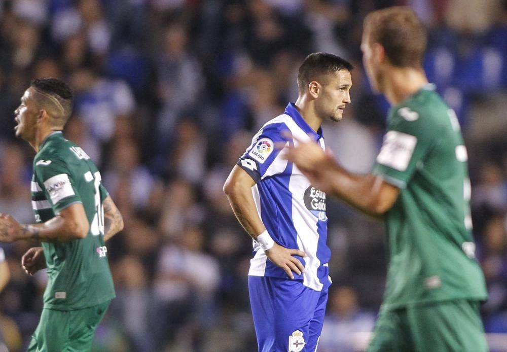 El Deportivo pierde ante el Leganés