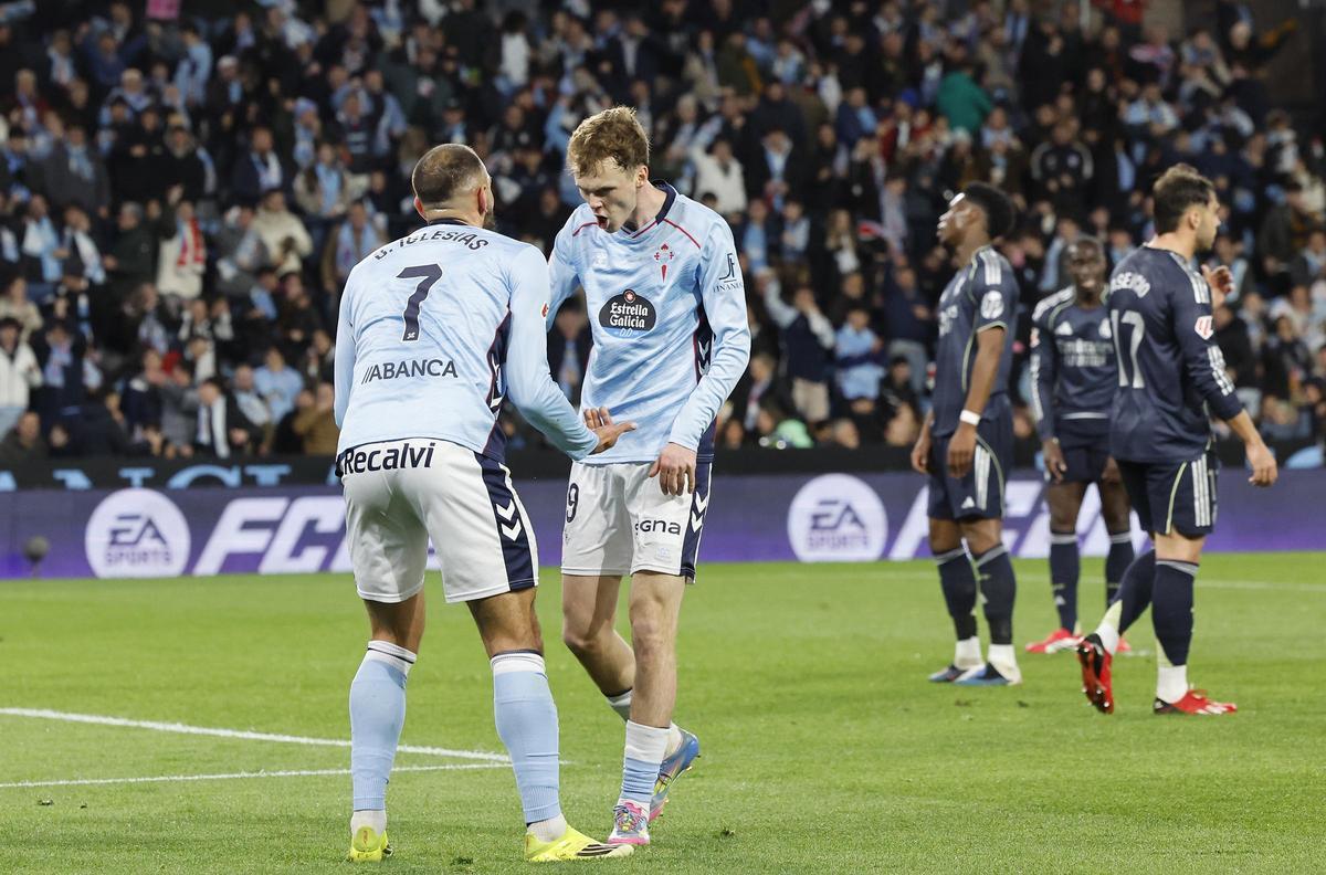 Celta-Real Madrid, en imágenes
