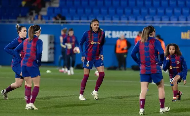 Copa de la Reina. Cuartos. FC Barcelona - Sevilla, en imágenes