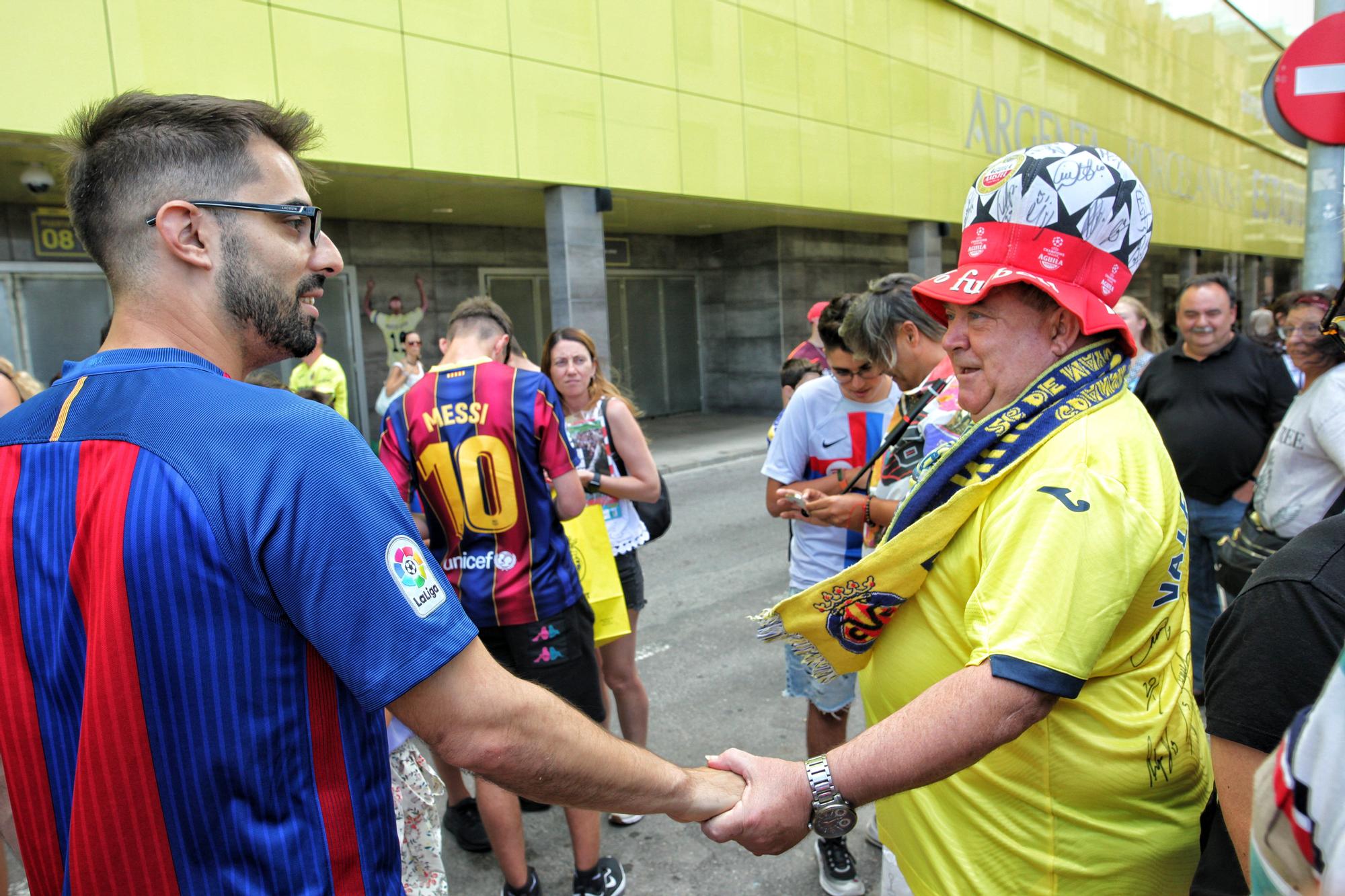 Galería | Las mejores imágenes de la previa del Villarreal-Barcalona