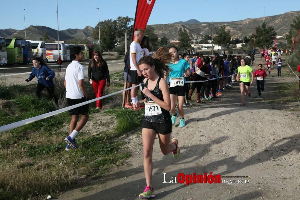 Final Regional Escolar de Cross de Campo a través