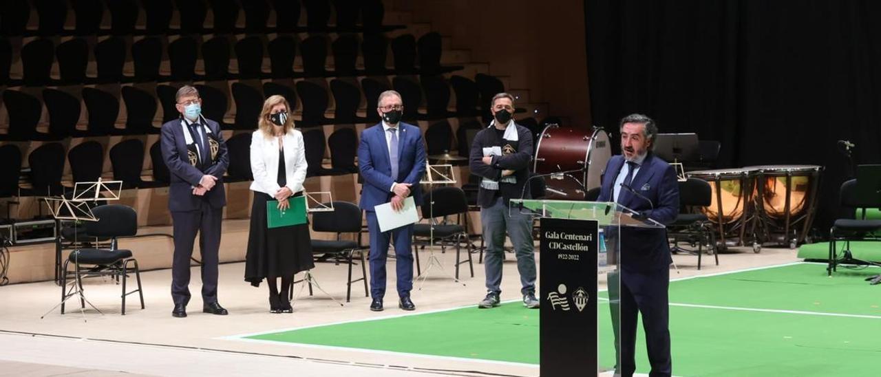 Pasado, presente y futuro en la Gala del Centenario del Castellón