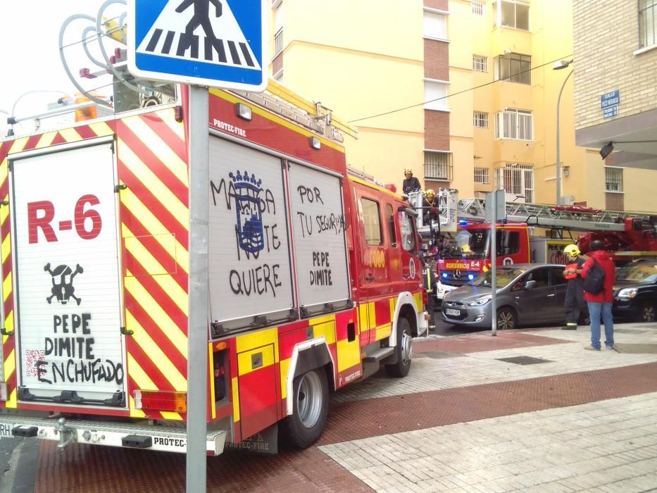 El incidente ha ocurrido este lunes por la mañana en la calle Gordon