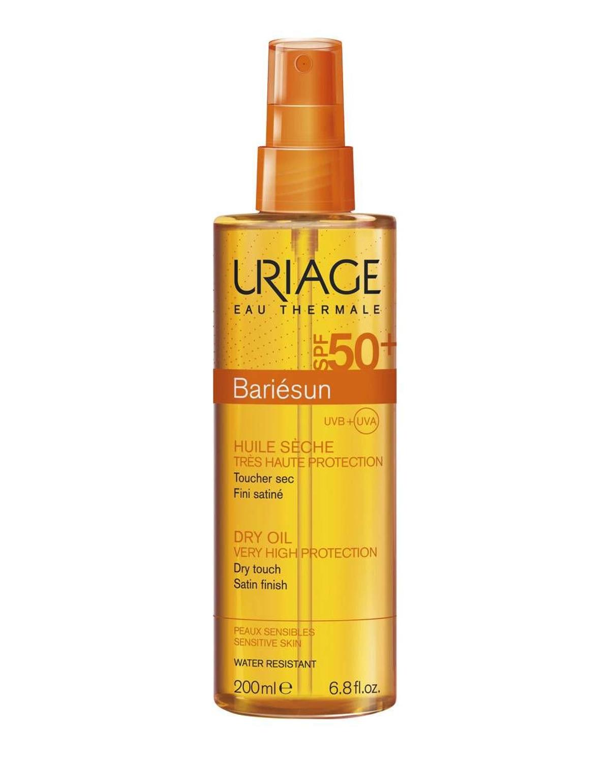 Spray Aceite Seco cuerpo/cabello Bariésun SPF 50+ Uriage