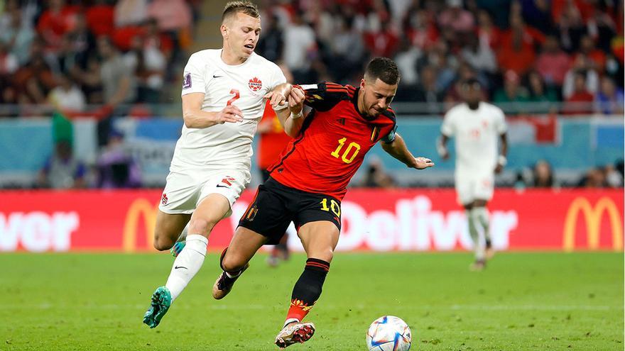 Resumen, goles y highlights del Bélgica 1 - 0 Canadá de la fase de grupos del Mundial