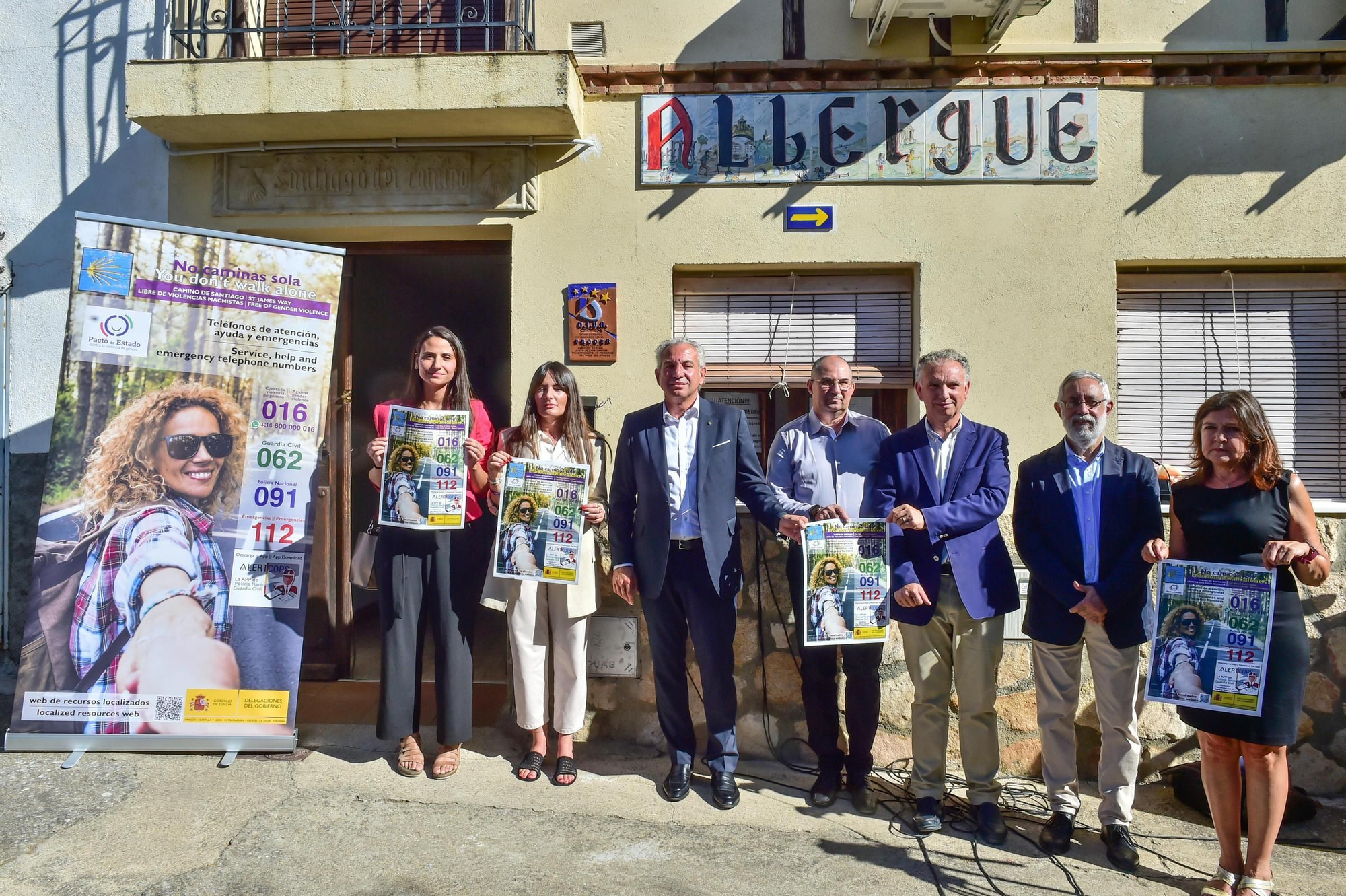 Fotogalería | Presentación de la campaña &#039;No caminas sola: Camino de Santiago libre de violencia machistas&#039;