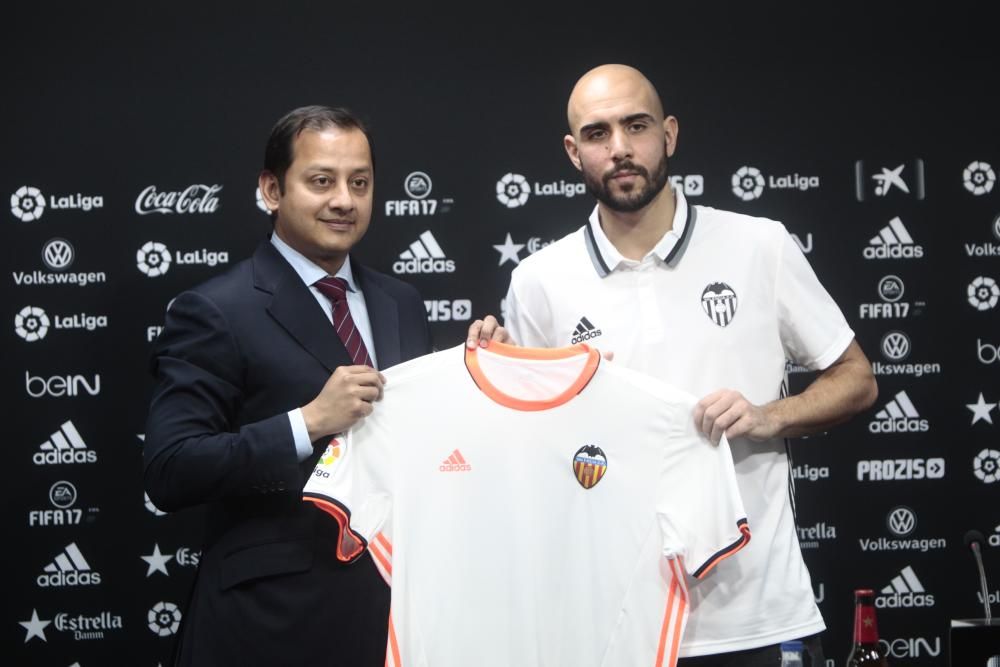 Zaza, presentado como nuevo jugador del Valencia CF