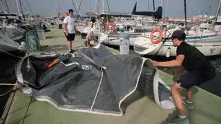 Todo listo para la competición en la Regata Costa Azahar