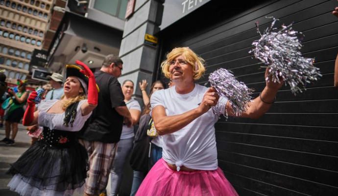 Carnaval de Día en Santa Cruz de Tenerife 2020.