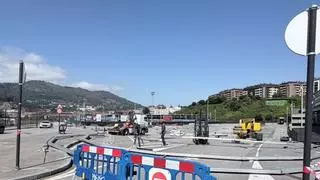 Oviedo empieza a vestirse de San Mateo: arranca el montaje del recinto para 9.000 espectadores