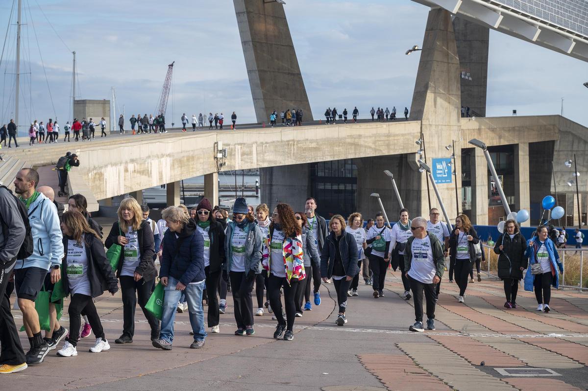Barcelona corre contra el cáncer en el Fòrum