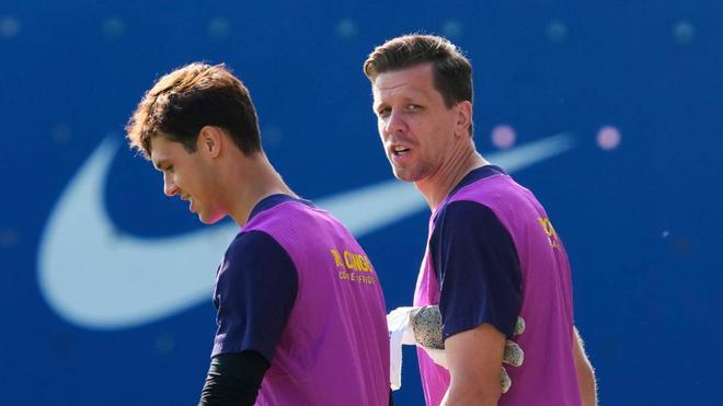 Contundente Szczesny: aclara su futuro en el Barça