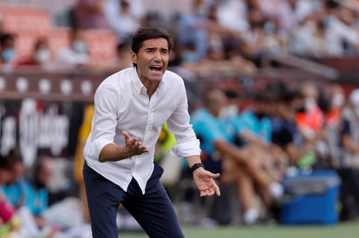 Marcelino en Mestalla