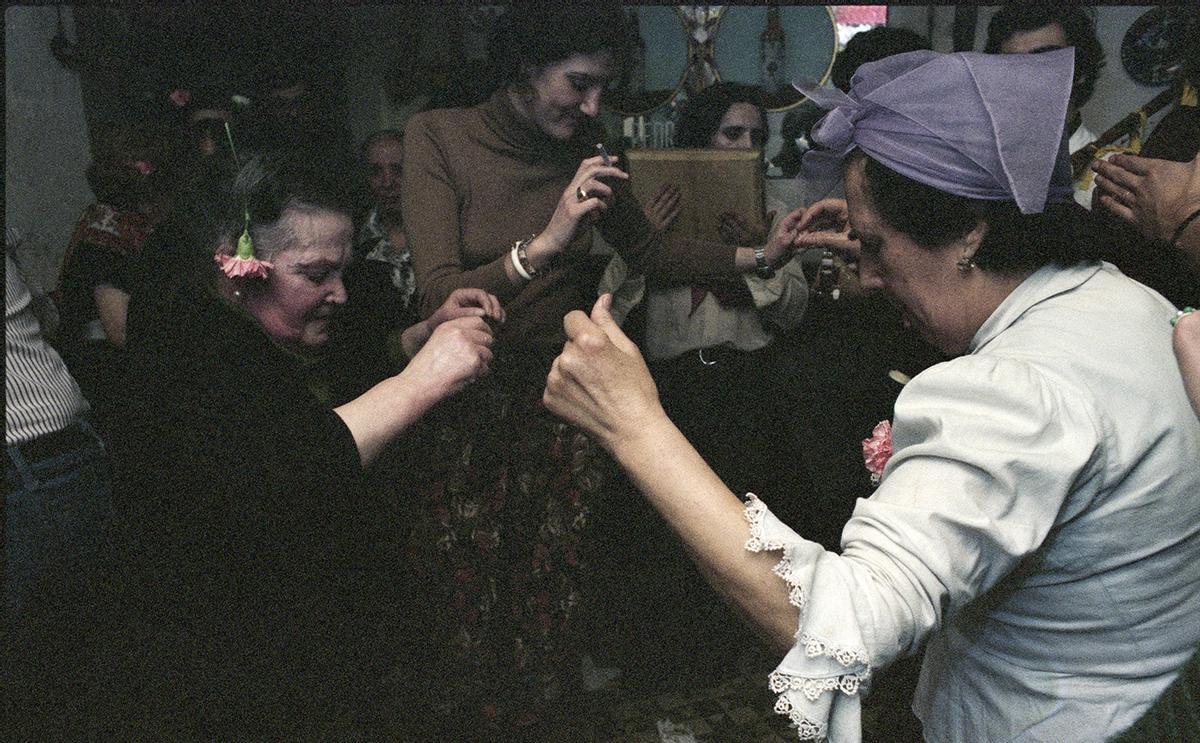 Anna Turbau, Festa do Restaurante Asasino, Santiago de Compostela, 1977