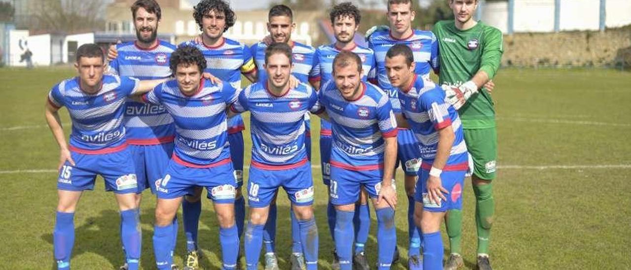 Una formación del Avilés Stadium de esta temporada.