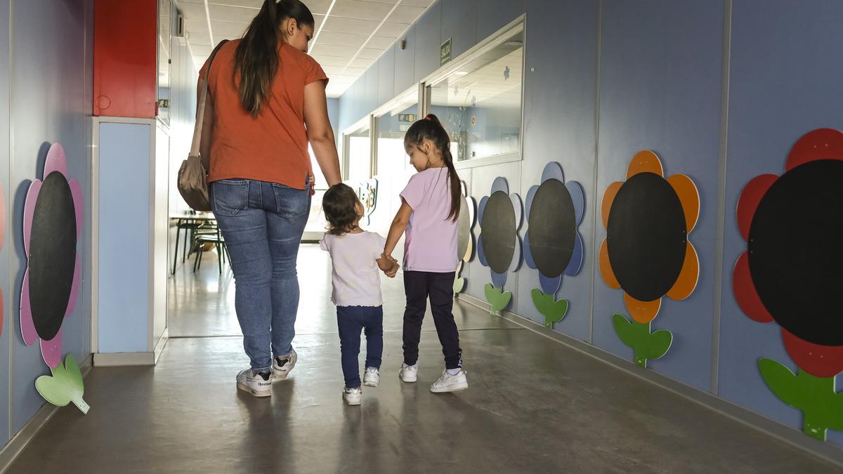 Alumnos de Infantil, en una imagen de archivo.