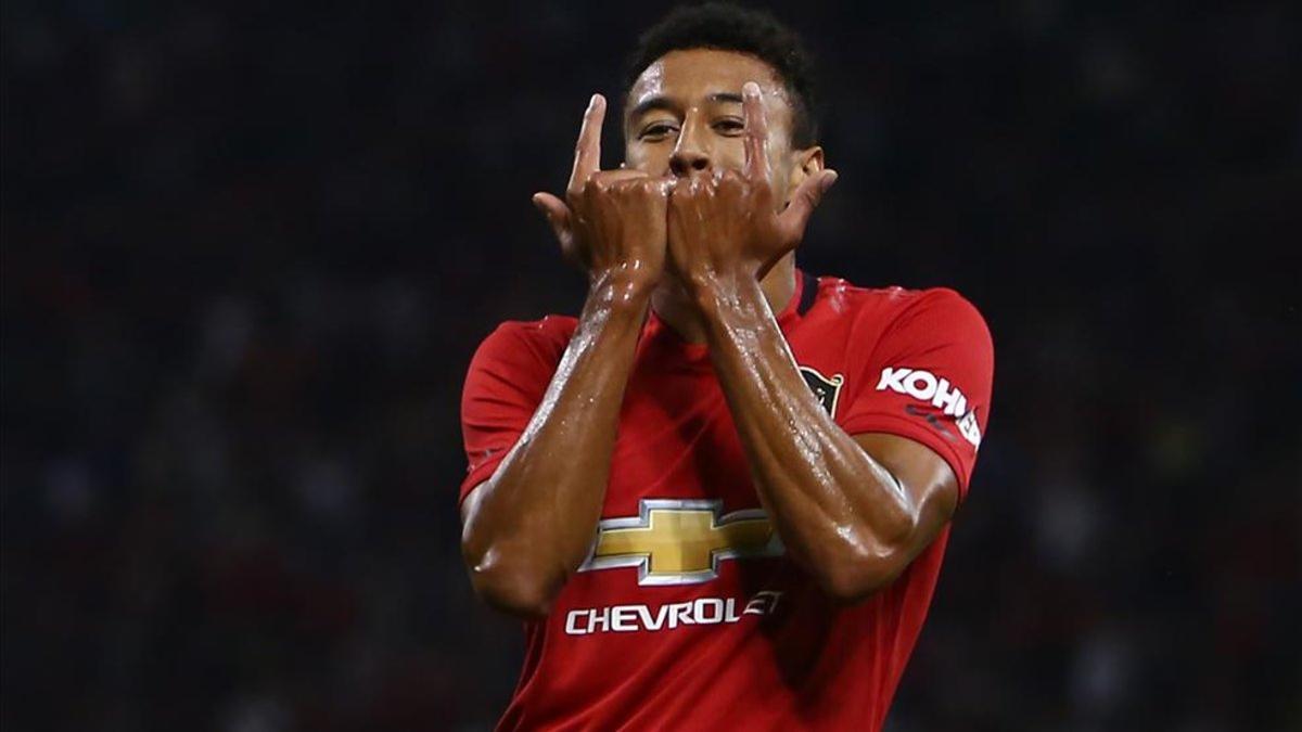 Jesse Lingard no ha tenido mucho protagonismo esta temporada.