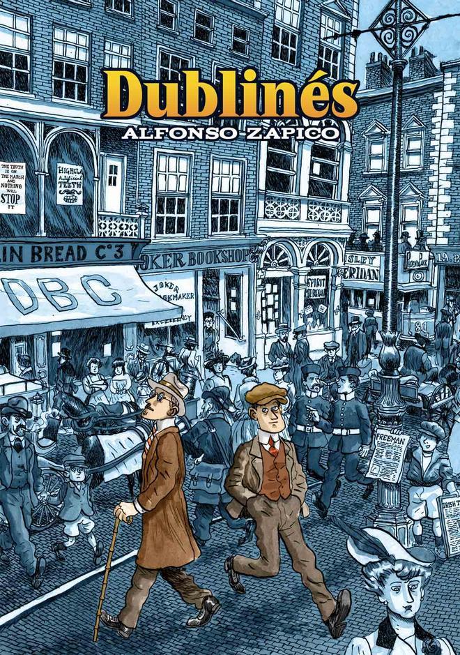 El libro cómic 'Dublinés' de Alfonso Zapico