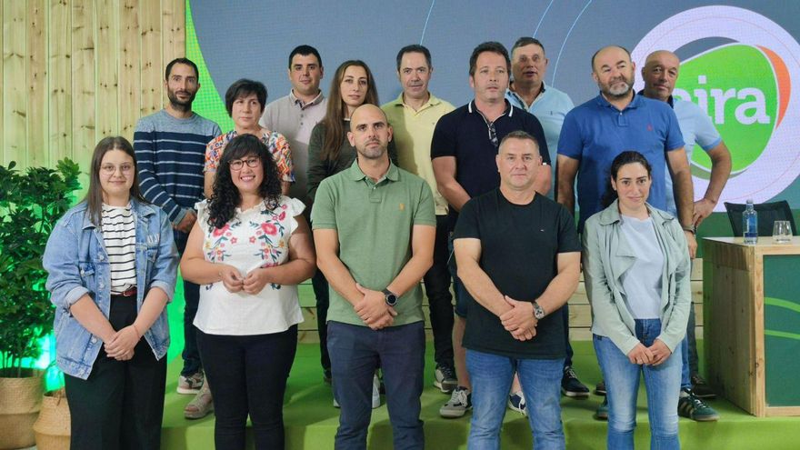 Nuevo consejo rector de la cooperativa lucense, que cuenta con una delegación en Silleda.