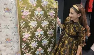 Estas son las telas que llevará la corte de honor infantil