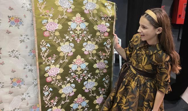 Estas son las telas que llevará la corte de honor infantil