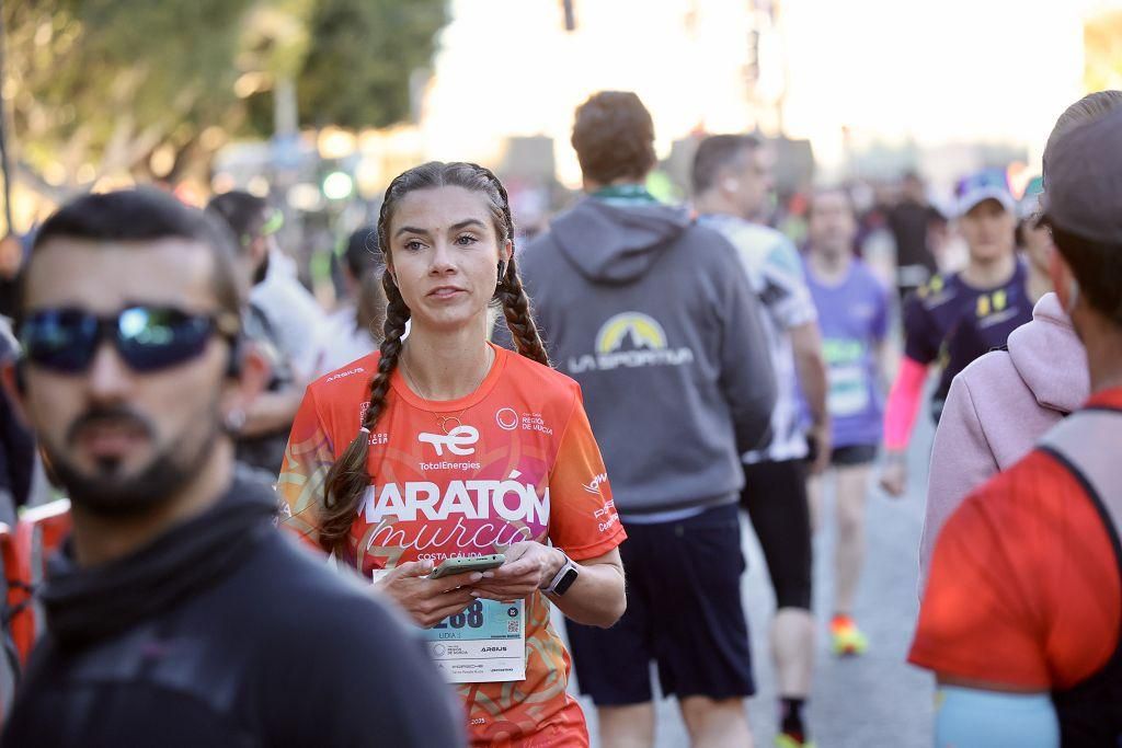 Las mejores imágenes de la TotalEnergies Maratón Murcia Costa Cálida