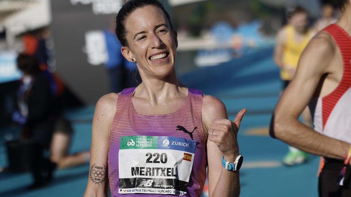 Meritxell Soler, a la Marató de València