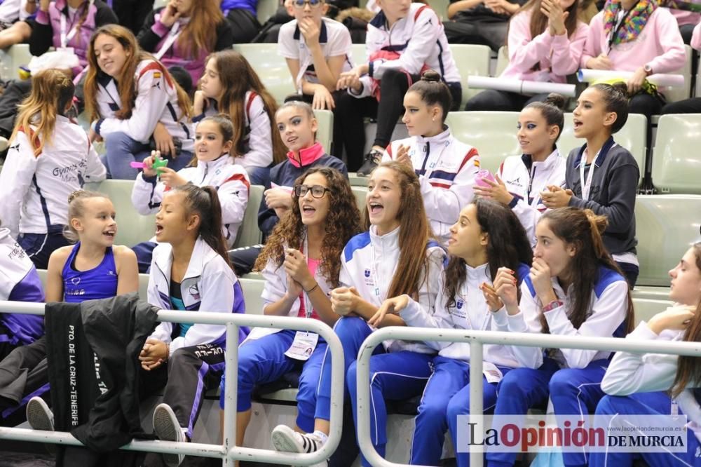 Campeonato de Gimnasia Rítmica: entrega de trofeos del sábado por la noche