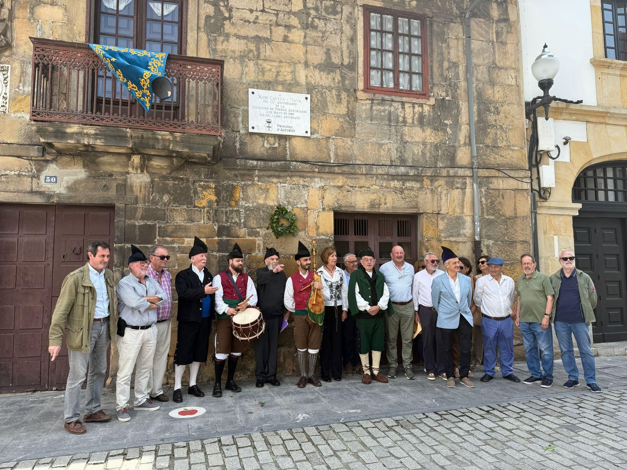 Así fue el homenaje a José Caveda y Nava en Villaviciosa