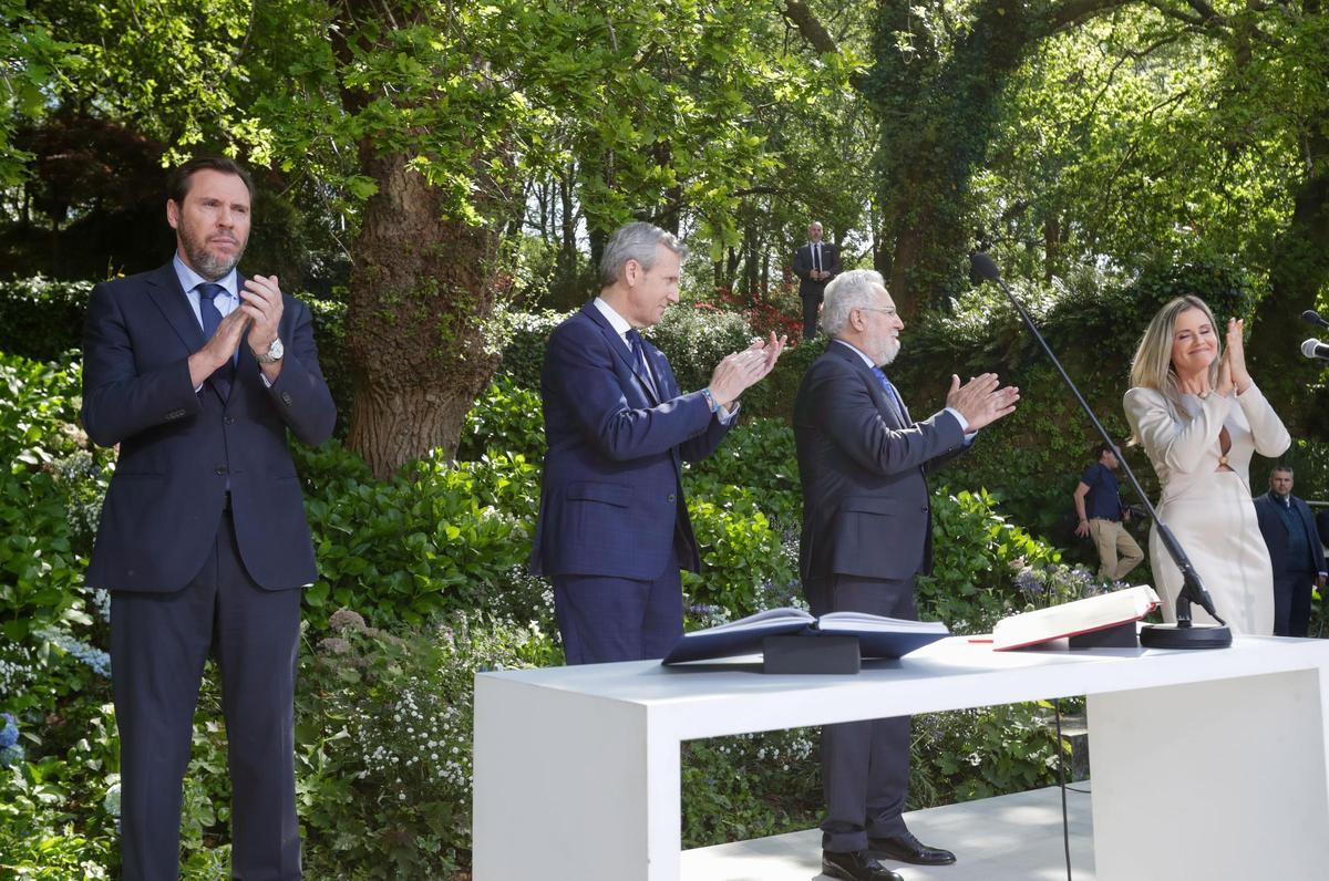 Acto de toma de posesión de Alfonso Rueda como presidente de la Xunta ...