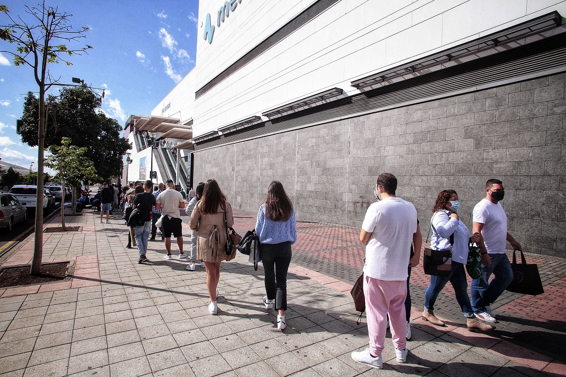 Primer día de rebajas en Santa Cruz de Tenerife